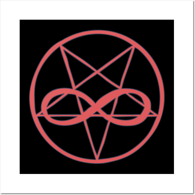 Mammon - Demonic Symbol - Sinful Satan Wall Art by DeWinnes